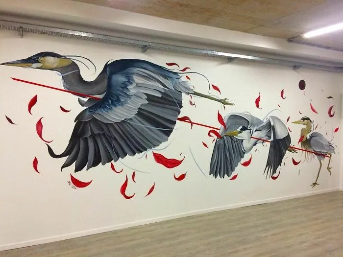 Muralist Brings Buildings To Life By Covering Them In Huge Wildlife Art (30 Pics)