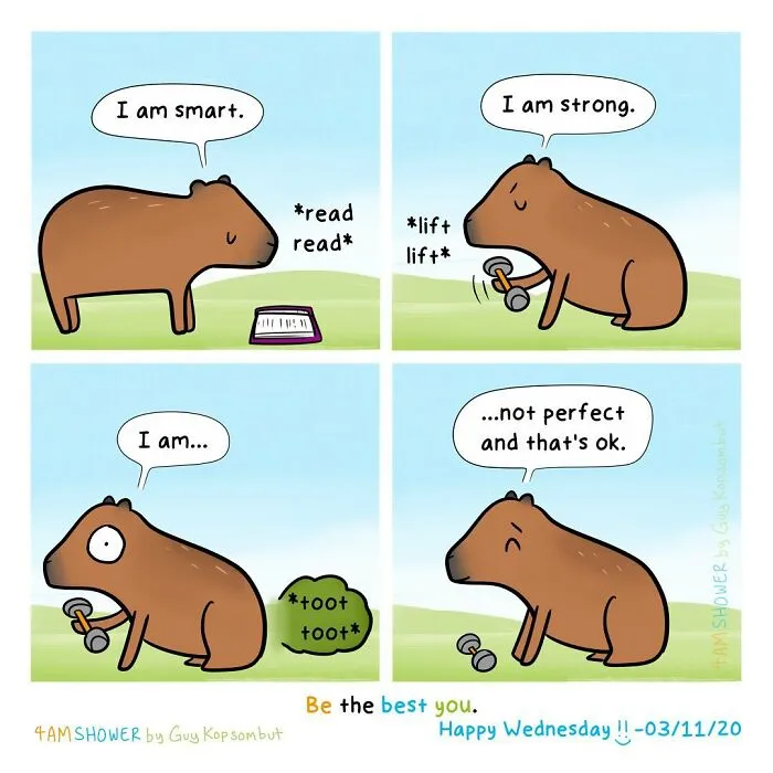 This Artist Creates Wholesome Comics To Make People Smile, And His 210K Instagram Followers Love It (30 Pics)