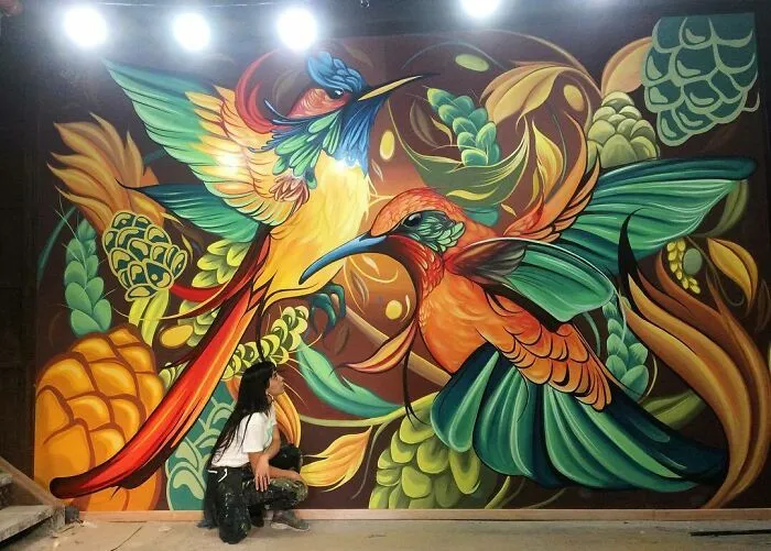 Muralist Brings Buildings To Life By Covering Them In Huge Wildlife Art (30 Pics)