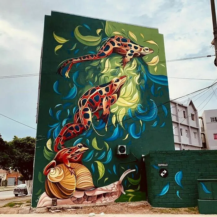 Muralist Brings Buildings To Life By Covering Them In Huge Wildlife Art (30 Pics)