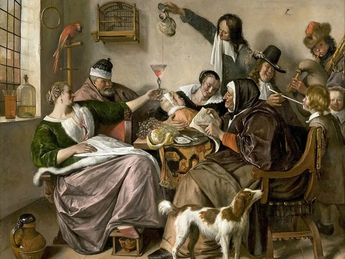 "If It's Got A Happy Presence, It's A Dutch Genre Painting"