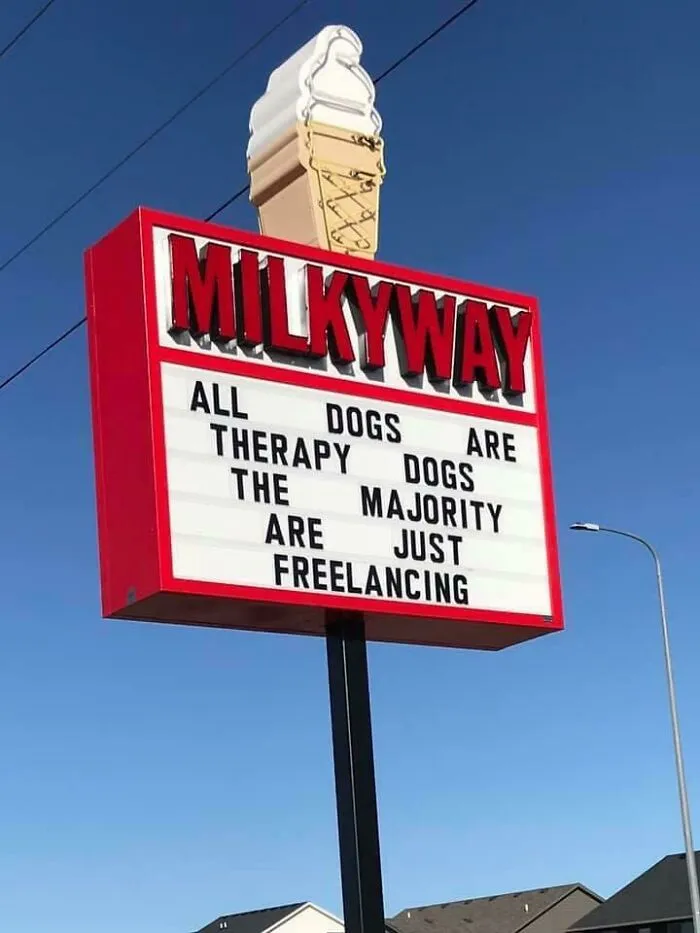 This Ice Cream Shop Is Winning The Funny Sign Game (21 Pics)