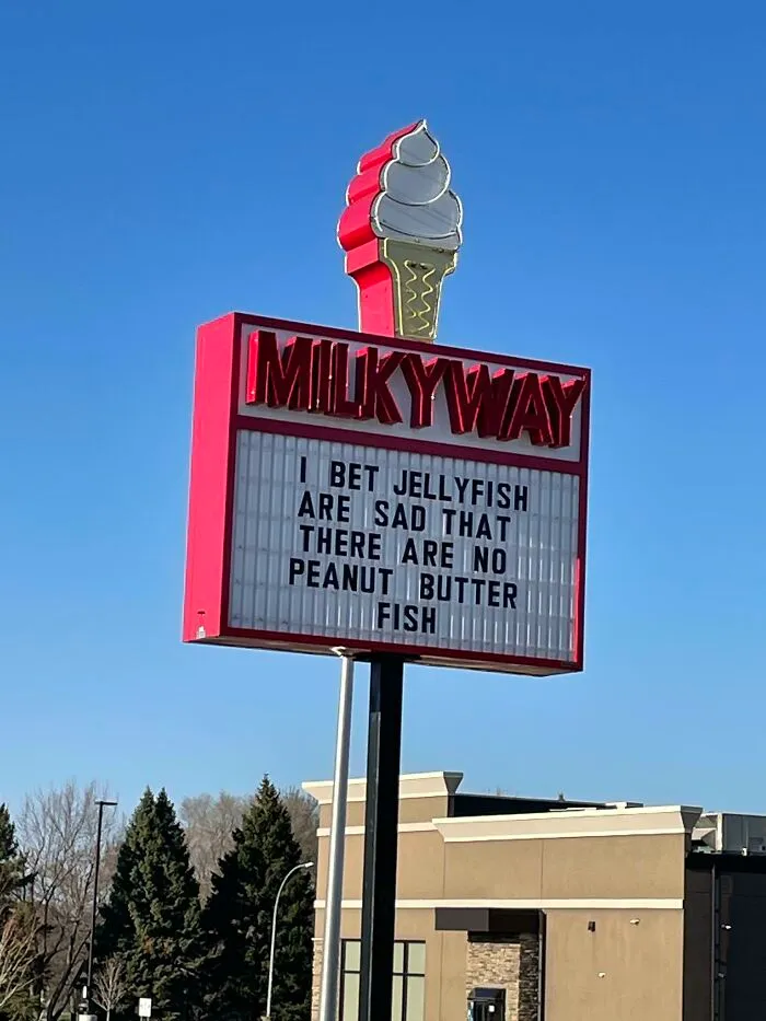 This Ice Cream Shop Is Winning The Funny Sign Game (21 Pics)