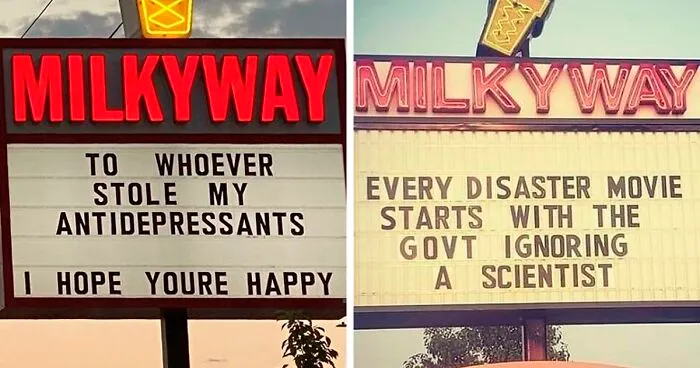 This Ice Cream Shop Is Winning The Funny Sign Game (21 Pics)