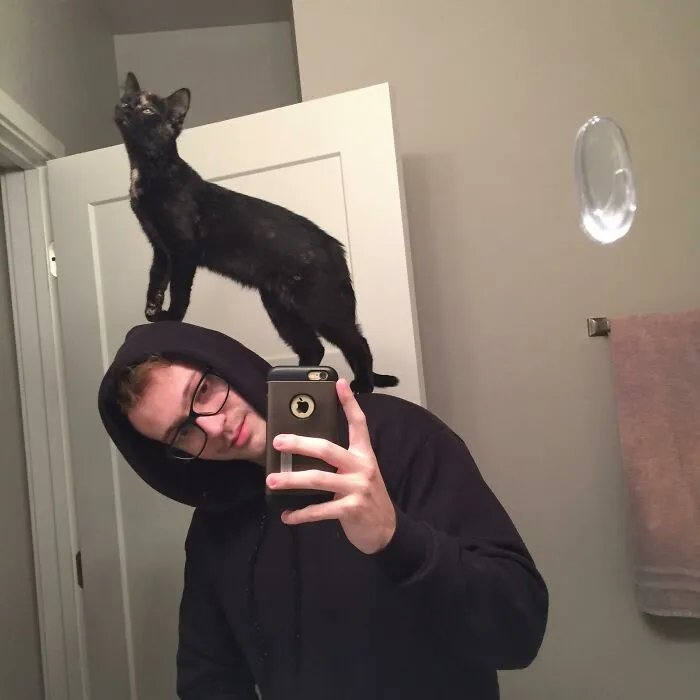 She Meows Until I Let Her Do This