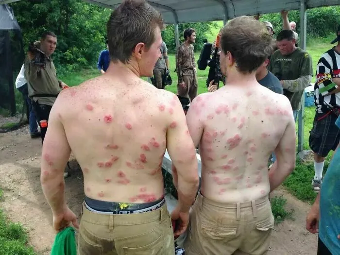 Haz tu despedida de soltero en un campo de paintball, será divertido dijeron
