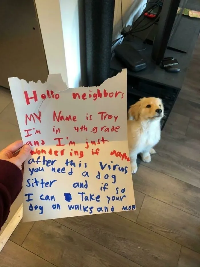 An Offer From The Neighbor