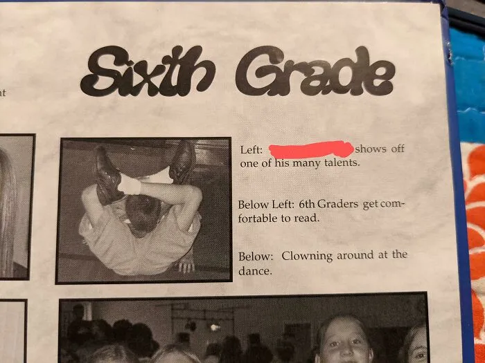 I Was So Proud When I Made The Yearbook. When I Got Home And Showed My Mom She Said I Would Regret That Later In Life