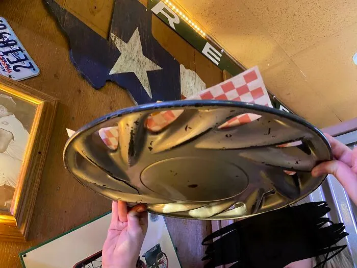 Repeat After Me, Hub Caps Are Not Plates