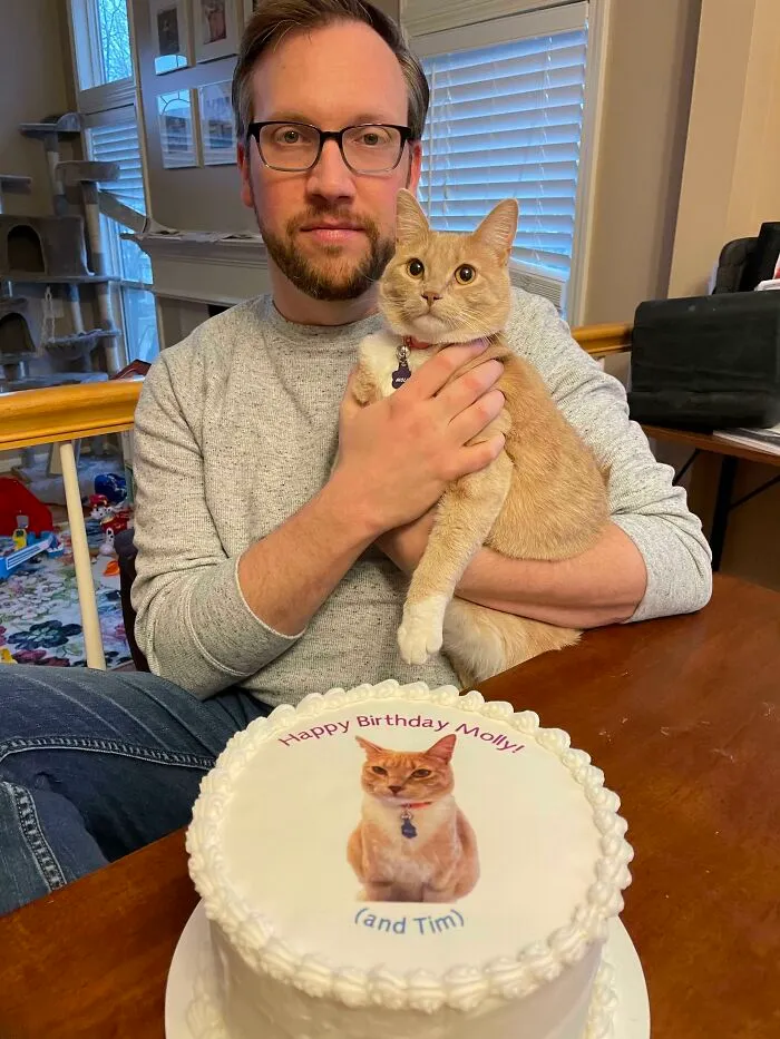 My Husband And Cat Share A Birthday Week