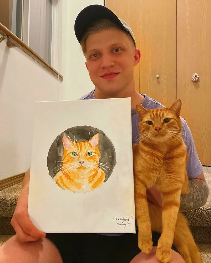 Pinté a mi gato, Spaghetti 
