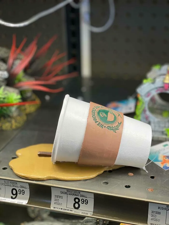 This “Litter” Decoration That’s Made For An Aquarium