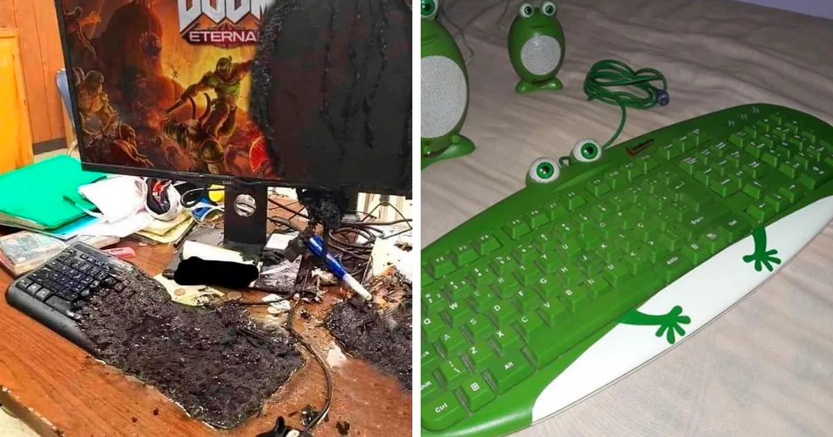 25 Ordenadores tan terriblemente configurados que sólo se pueden describir como "malditos", según esta cuenta de Twitter