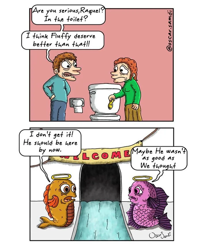 Psychologist Creates Comics With A Dark Humor To Shortly Forget About Everyday Life (45 New Pics)