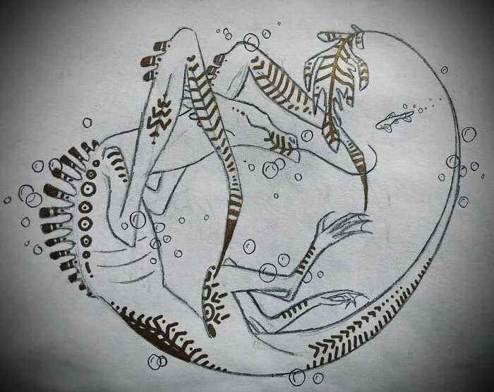 This Is A Deepcraw, A Lake Creature.