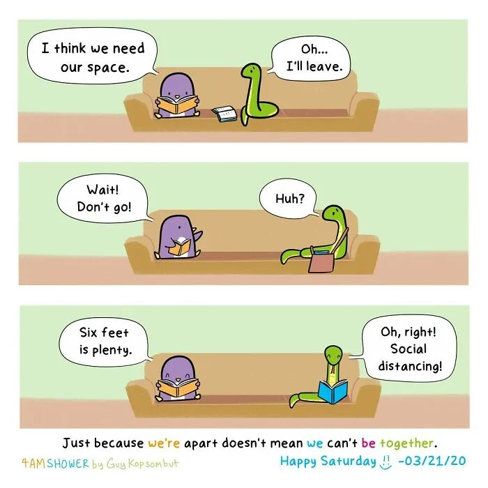 This Artist Creates Wholesome Comics To Make People Smile, And His 210K Instagram Followers Love It (30 Pics)