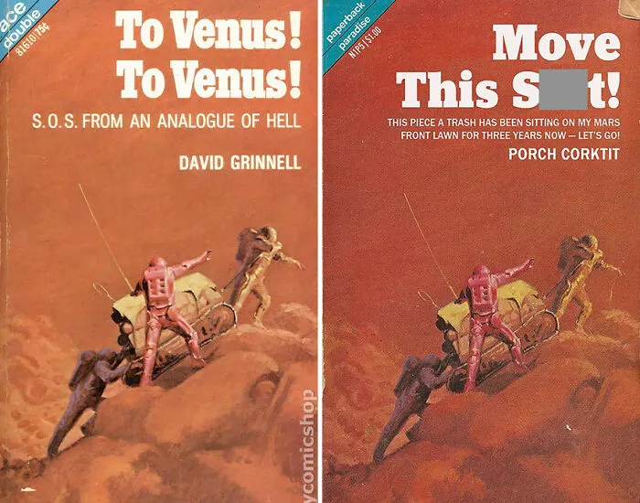 People Are Cracking Up At These 30 Photoshopped Old Book Covers By Paperback Paradise