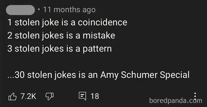 This Came From A 26 Minute Video Documenting Her Stolen Jokes