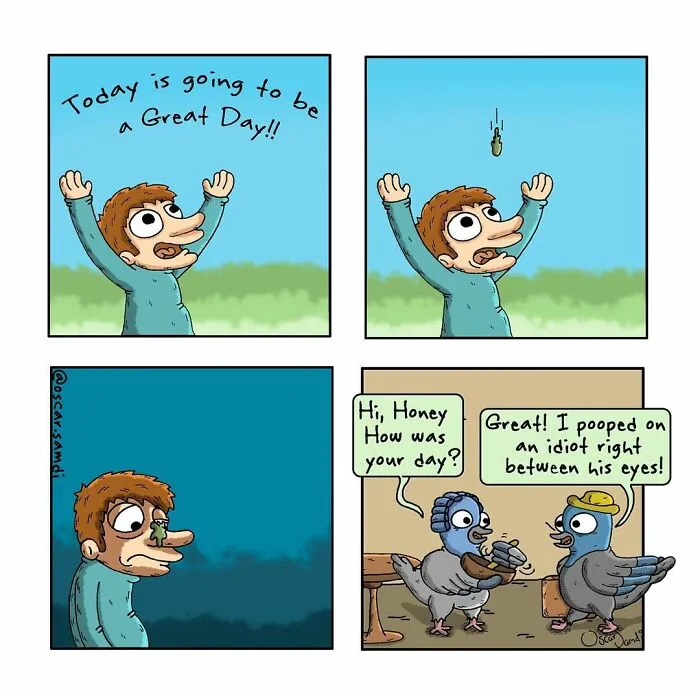 Psychologist Creates Comics With A Dark Humor To Shortly Forget About Everyday Life (45 New Pics)