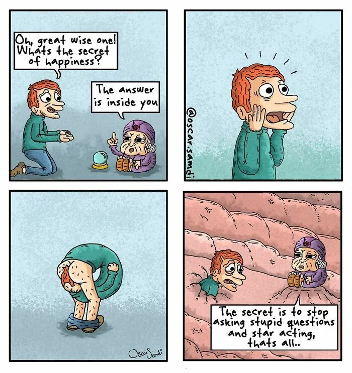 Psychologist Creates Comics With A Dark Humor To Shortly Forget About Everyday Life (45 New Pics)
