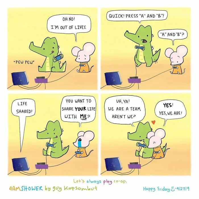 This Artist Creates Wholesome Comics To Make People Smile, And His 210K Instagram Followers Love It (30 Pics)