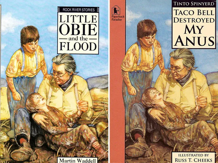 People Are Cracking Up At These 30 Photoshopped Old Book Covers By Paperback Paradise