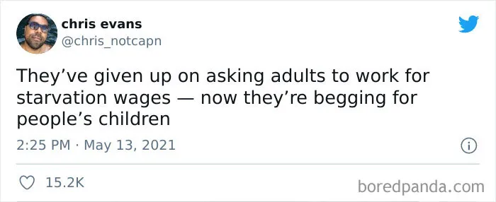 Burger King Posts A Sign Asking Parents Of 14 And 15 Year Olds To Let Them Apply For Jobs And People Are Outraged