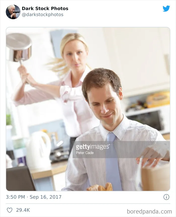 There's A Twitter Page Entirely Dedicated To The Dark Side Of Stock Photography And Here Are 30 Of The Funniest Ones