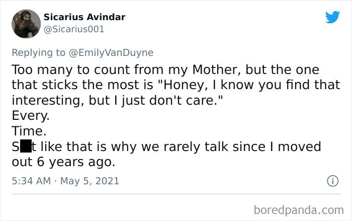 30 Of The Cruelest Things Parents Have Ever Told Their Kids That Stuck With Them For Life