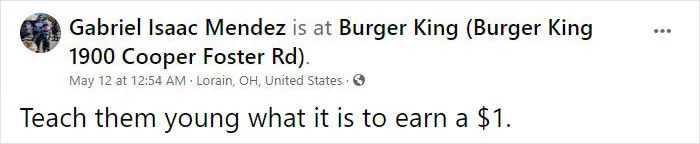 Burger King Posts A Sign Asking Parents Of 14 And 15 Year Olds To Let Them Apply For Jobs And People Are Outraged
