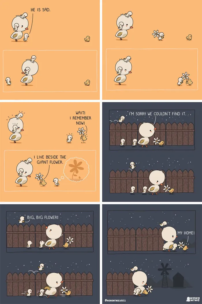 30 Adorable Comics That Have Unexpected Takes On Everyday Situations