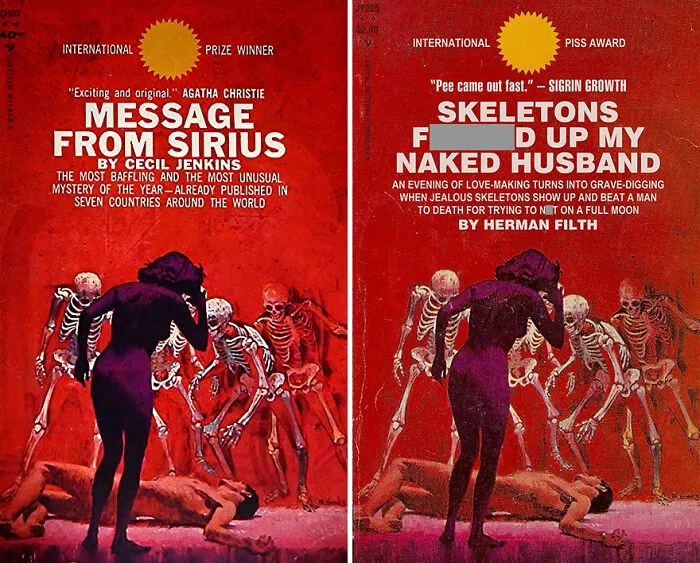 People Are Cracking Up At These 30 Photoshopped Old Book Covers By Paperback Paradise