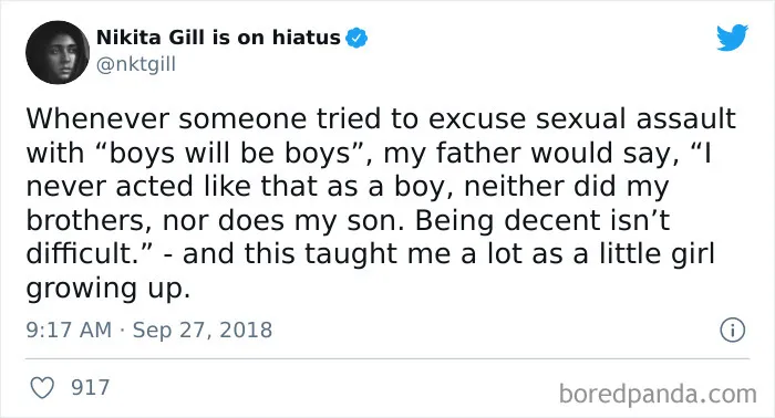 Boys Will Be Held Accountable For Their Actions