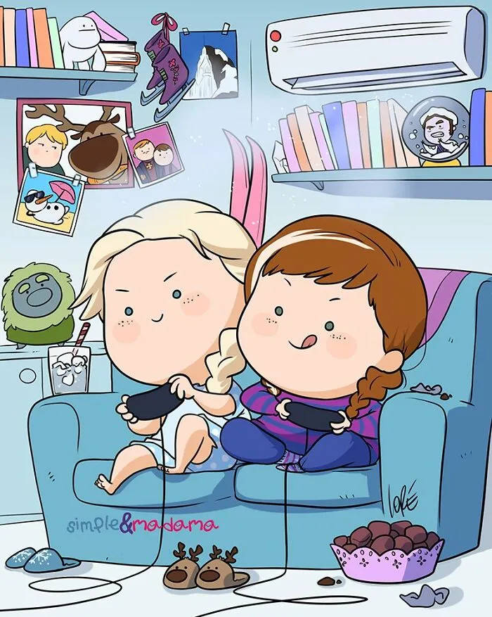 Elsa And Anna
