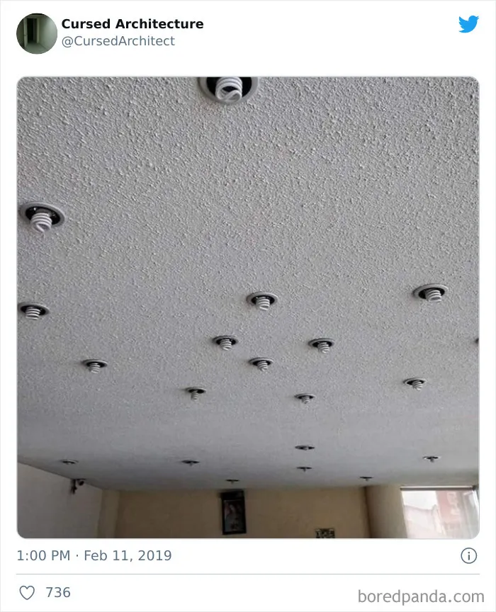 The "Cursed Architecture" Twitter Feed Showcases The Best Of The Worst (40 Pics)