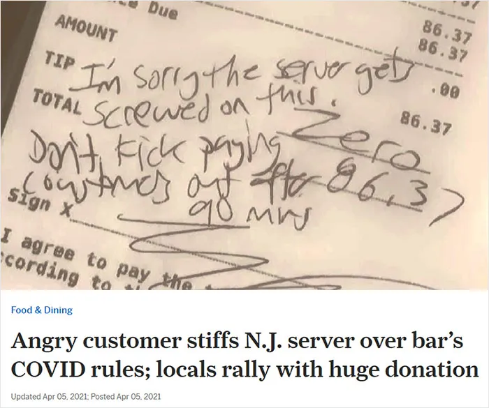 You Can Just Picture The Trashiness From This Customer