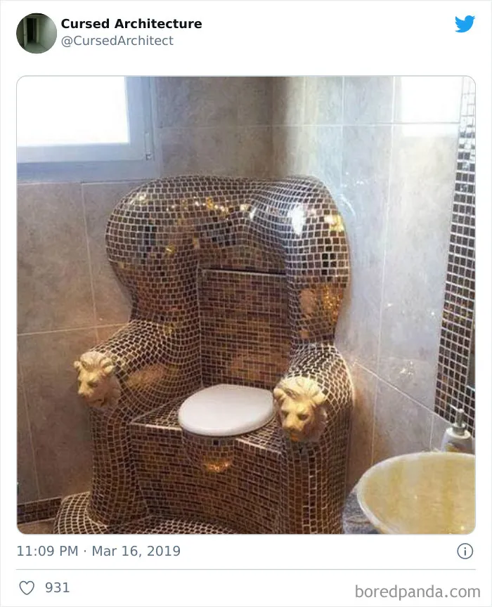 The "Cursed Architecture" Twitter Feed Showcases The Best Of The Worst (40 Pics)