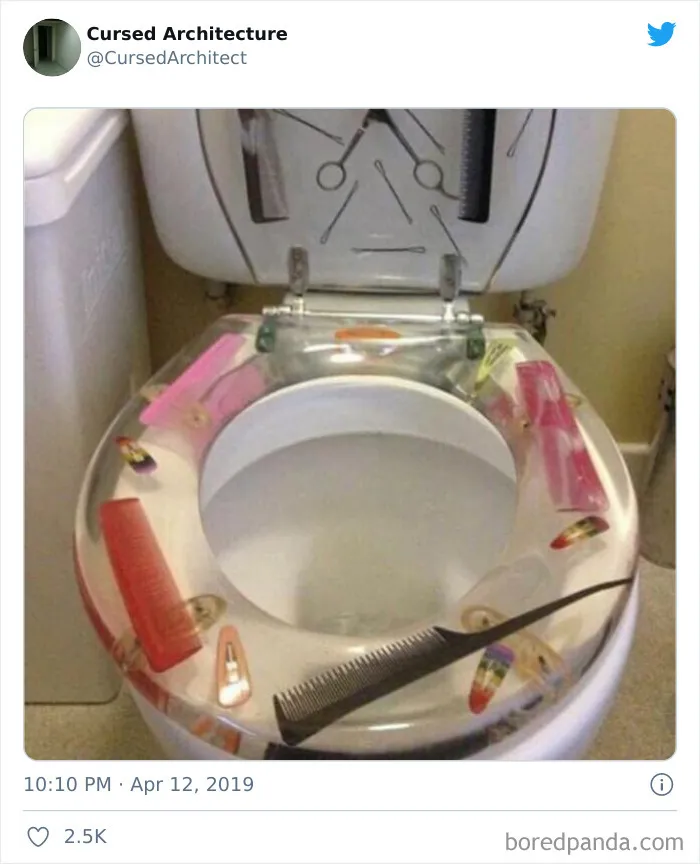 The "Cursed Architecture" Twitter Feed Showcases The Best Of The Worst (40 Pics)