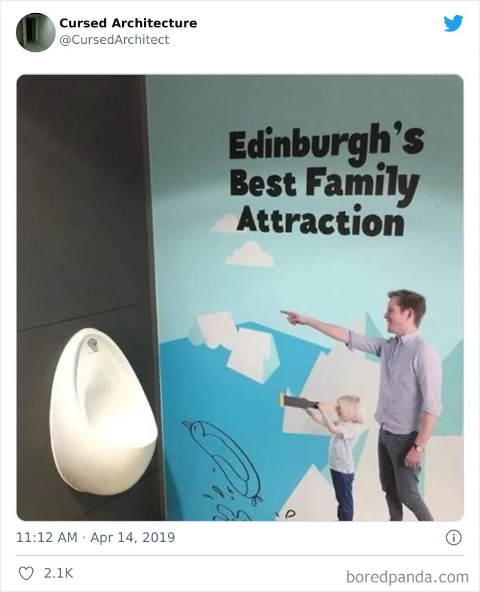 Esta cuenta de Twitter nos muestra lo mejor de lo peor de la arquitectura (40 fotos)