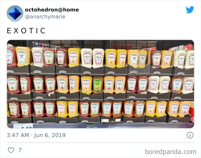 What The "American Food" Section Looks Like In Different Countries