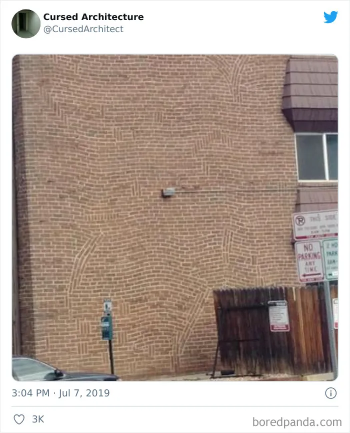 The "Cursed Architecture" Twitter Feed Showcases The Best Of The Worst (40 Pics)