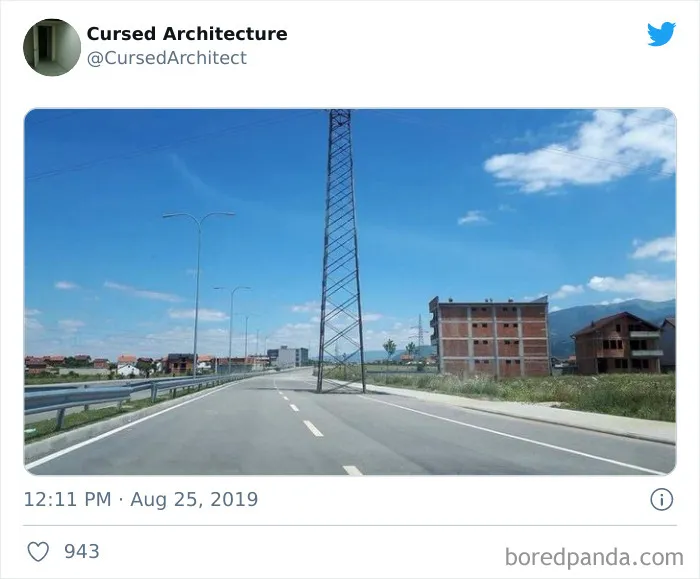 The "Cursed Architecture" Twitter Feed Showcases The Best Of The Worst (40 Pics)