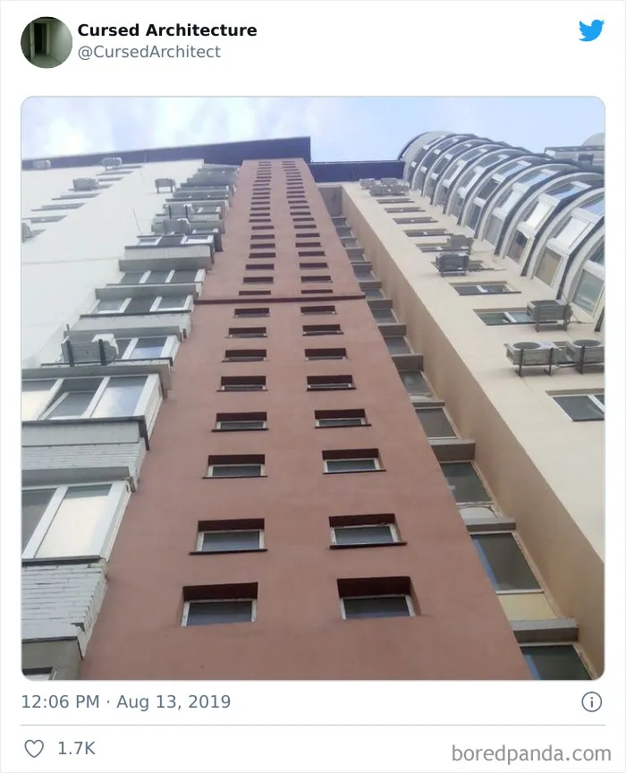 The "Cursed Architecture" Twitter Feed Showcases The Best Of The Worst (40 Pics)