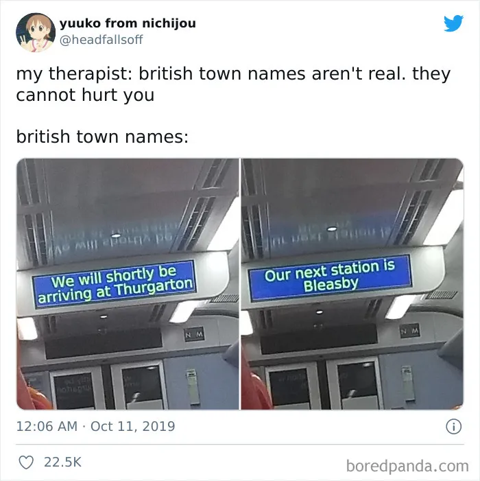 British Town Names