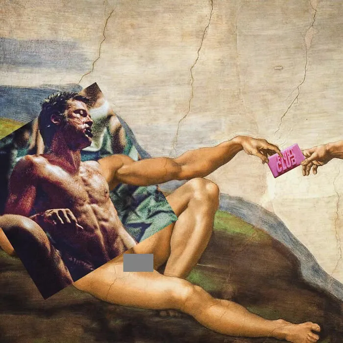 Lo que ocurre cuando combinas cuadros famosos y cultura pop: Este artista crea 40 collages como respuesta