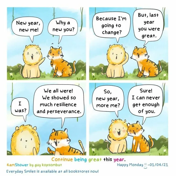 This Artist Creates Wholesome Comics To Make People Smile, And His 210K Instagram Followers Love It (30 Pics)