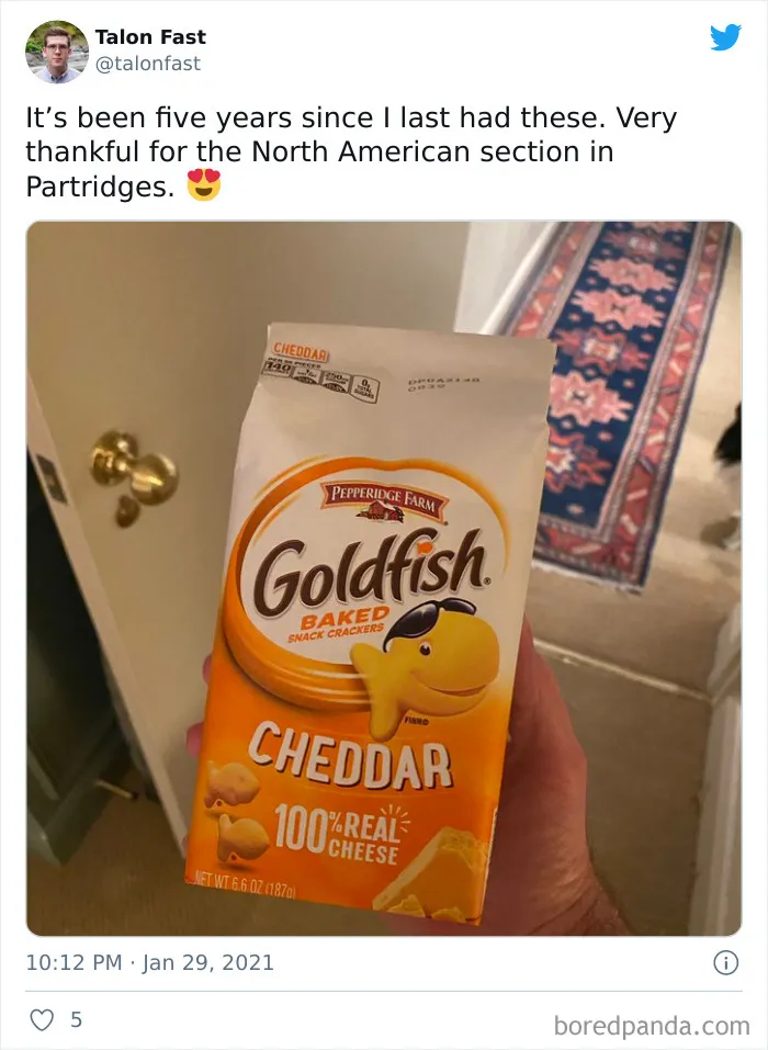 What The "American Food" Section Looks Like In Different Countries