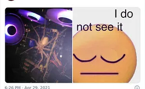 30 Times People Had Such Terrible Computer Setups, They Could Only Be Described As 'Cursed', As Shared By This Twitter Account