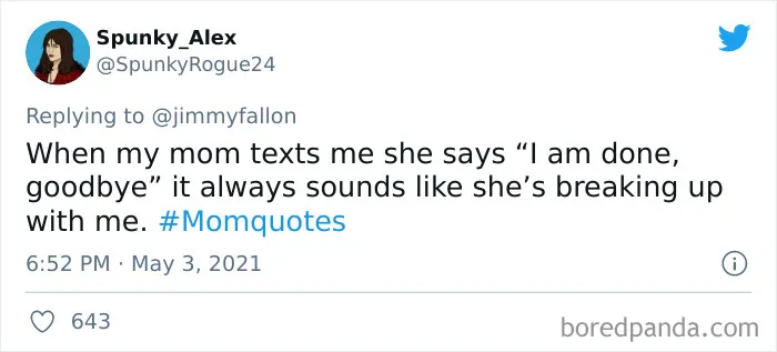 30 People Share What Funny Things Their Moms Have Said In Response To Jimmy Fallon's Challenge