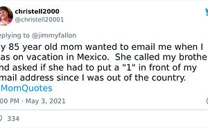 30 People Share What Funny Things Their Moms Have Said In Response To Jimmy Fallon's Challenge